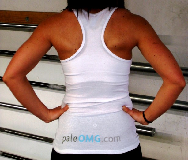 CrossFit, Smashby Training, PaleOMG, PaleOMG White Tank Back