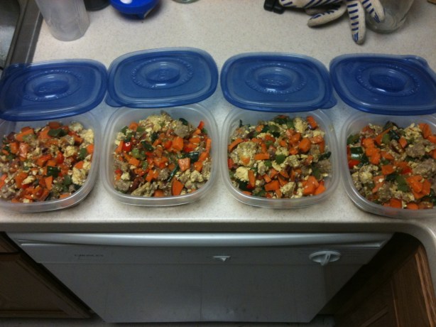 CrossFit, Smashby Training, Cooking with Smashby, Finished Scramble, Breakfast Scramble